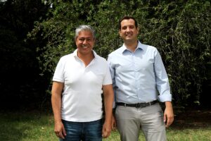 Rolando Figueroa y Lucas Castelli.