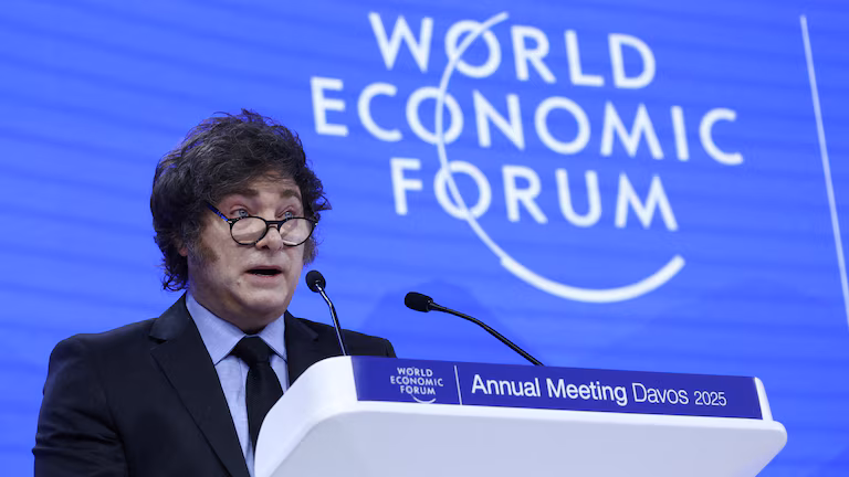 Javier Milei Davos