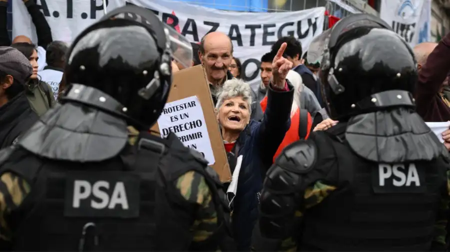 Congreso Protestas Centro porteño