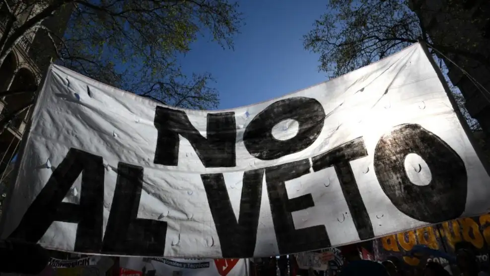 Veto Congreso Movilización