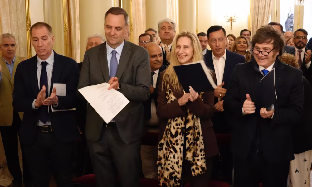 Gobernadores Milei Congreso Mesa Política