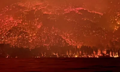 Incendio Puerto Patriada Chubut