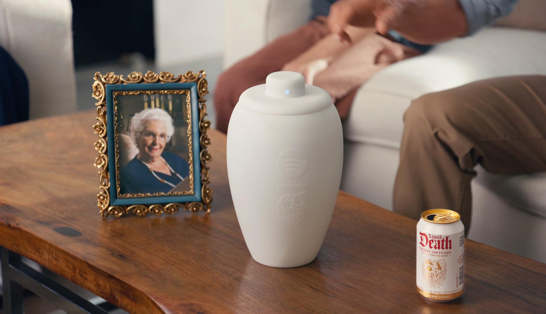 Spotify Urna funeraria