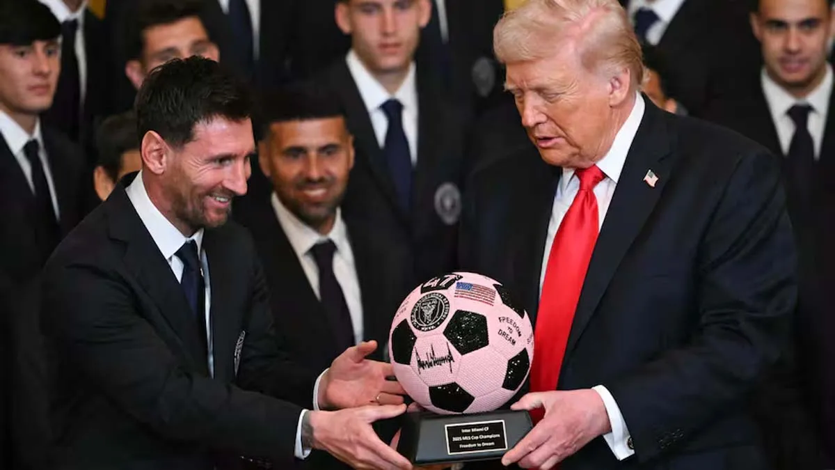 Messi Trump