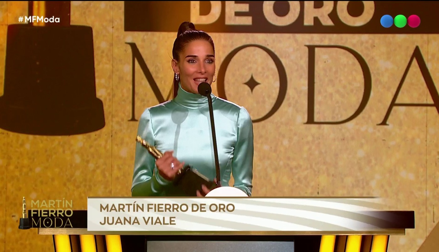 Martín Fierro de Moda Juana Viale