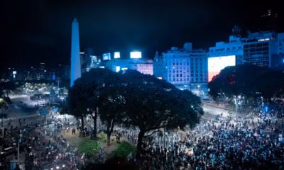 Represión Obelisco Argentina