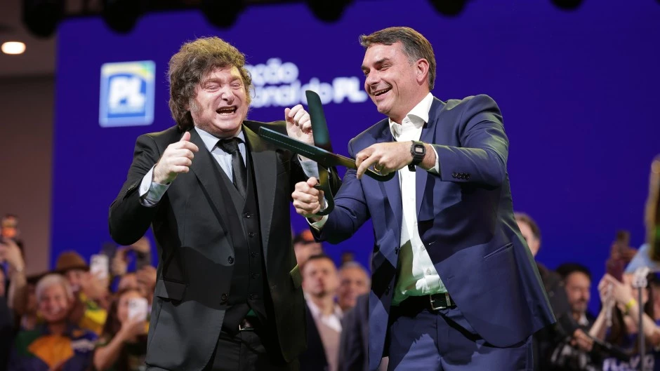 Milei Bolsonaro