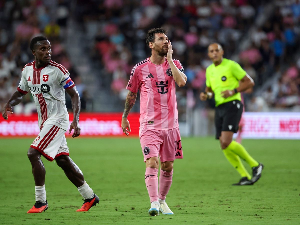 Messi juega con Inter Miami ante Toronto en la MLS
