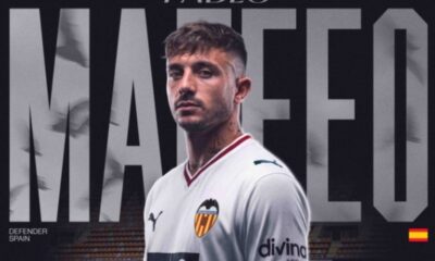 Pablo Maffeo presentado como refuerzo del Valencia