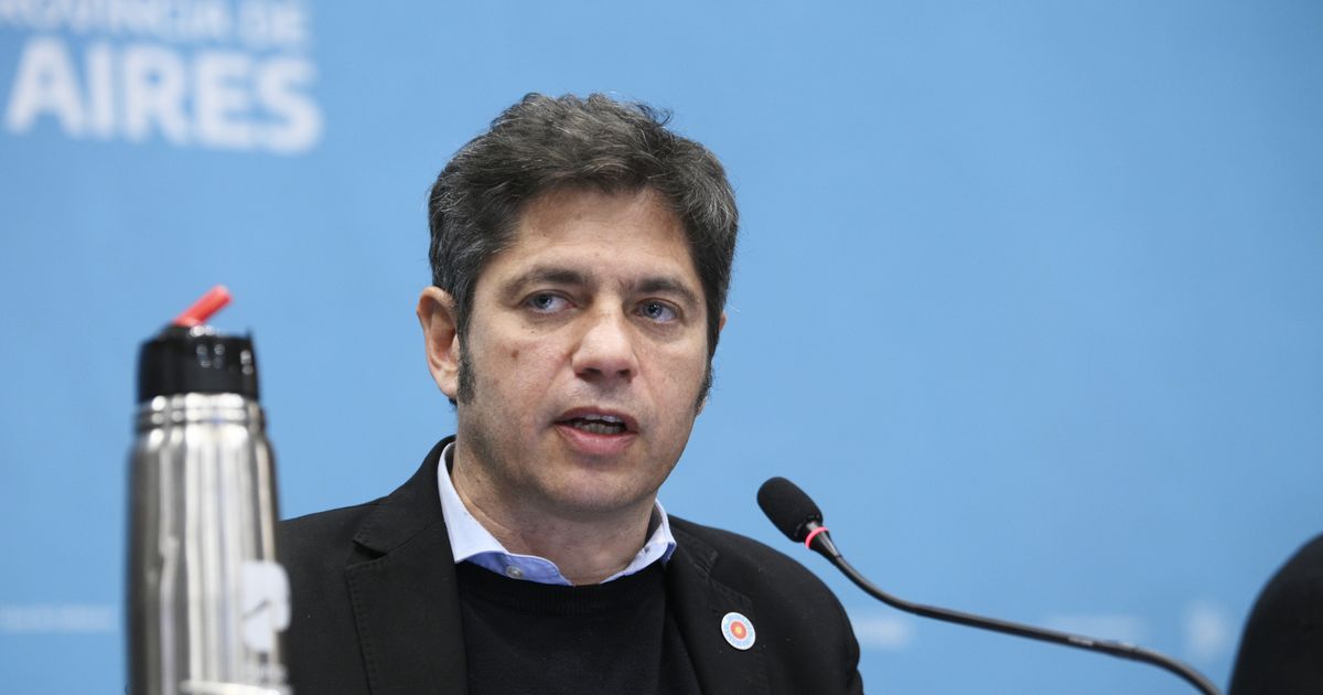 Axel Kicillof presenta plan contra el Súper Niño en Buenos Aires