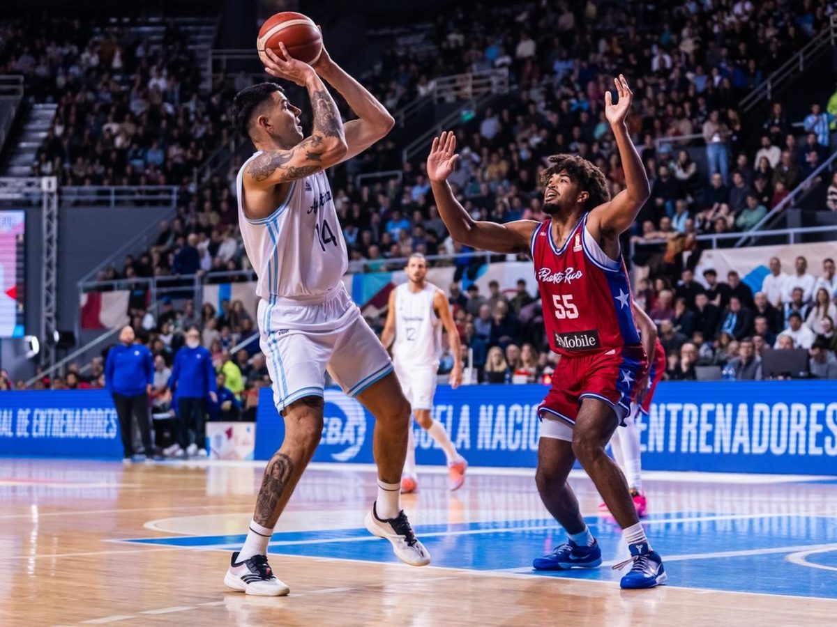 Básquet: Argentina derrotó a Puerto Rico rumbo al Mundial 2027