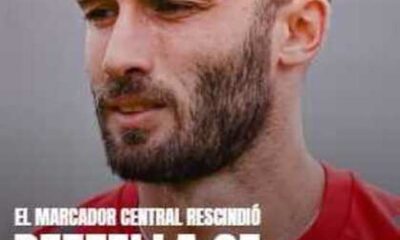 Germán Pezzella rescindió su contrato con River Plate