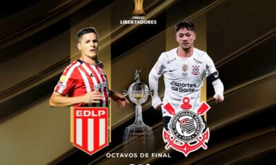Estudiantes enfrentará a Corinthians en cuartos de final