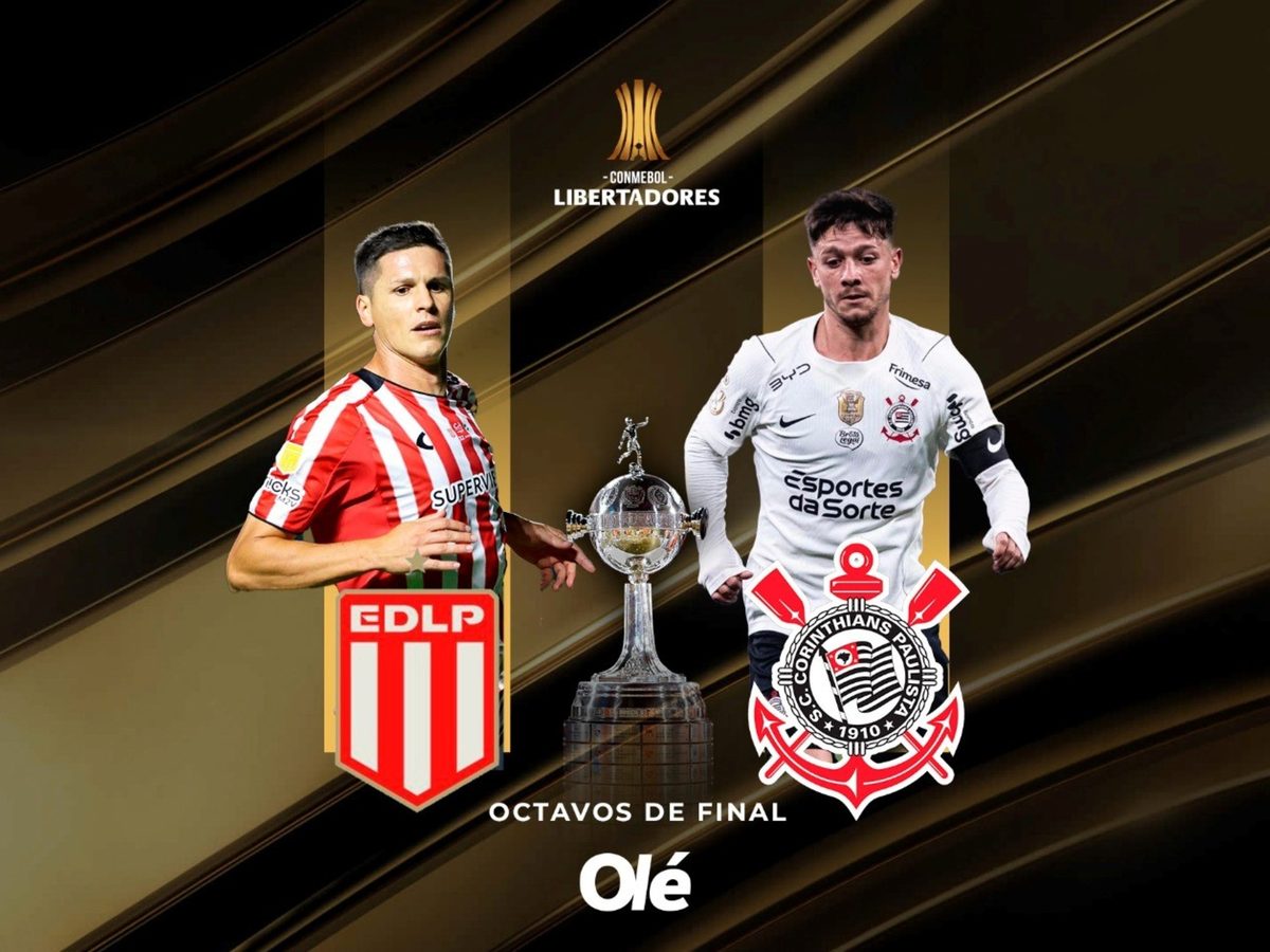 Estudiantes enfrentará a Corinthians en cuartos de final