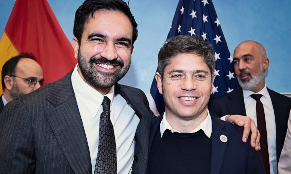 Kicillof y Mamdani Nueva York