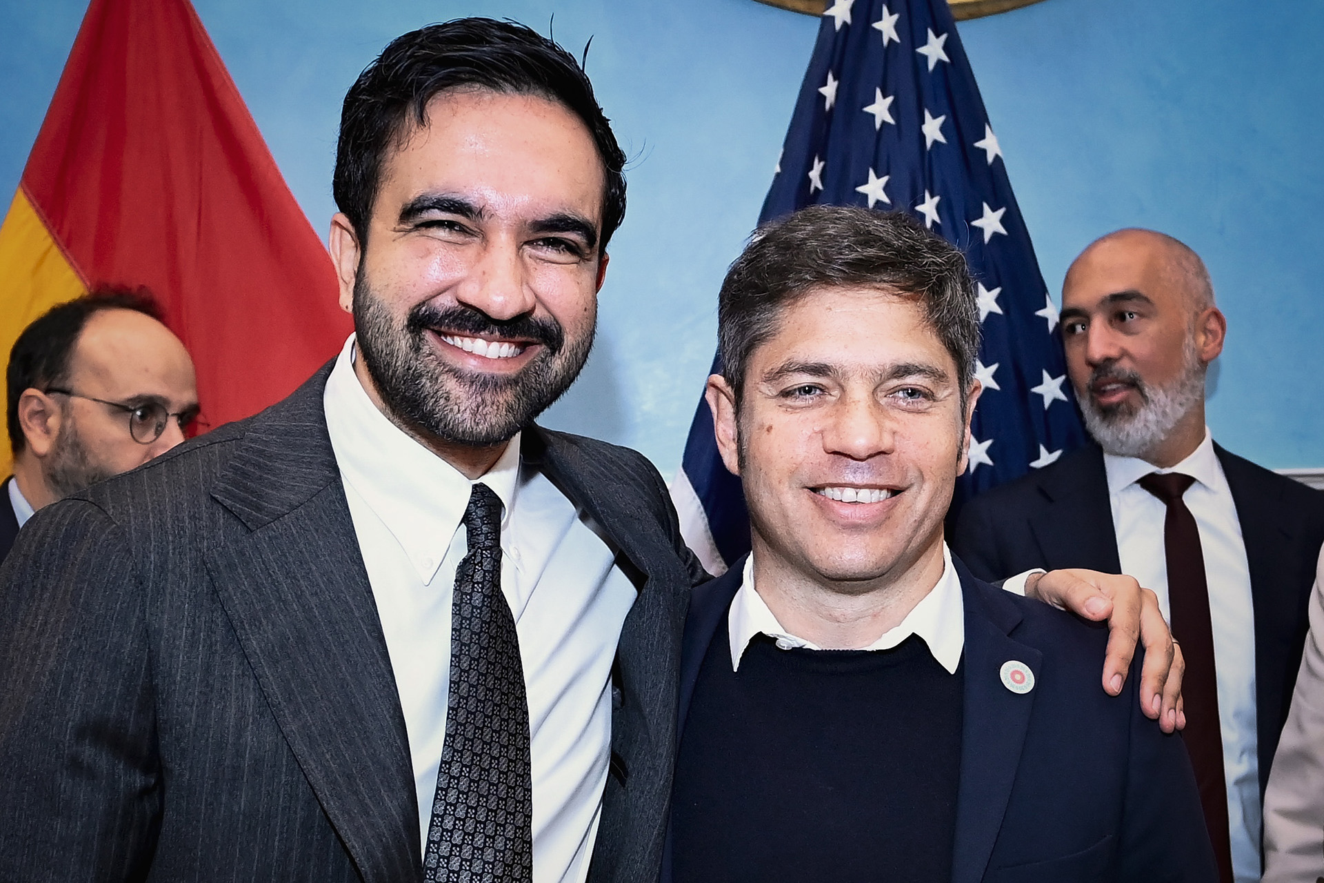 Kicillof y Mamdani Nueva York