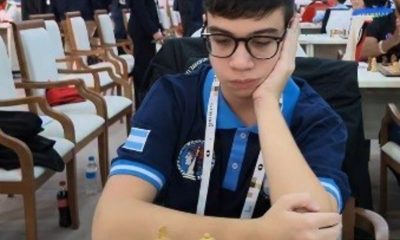 Faustino Oro avanza a tercera ronda de ajedrez en Olimpiada