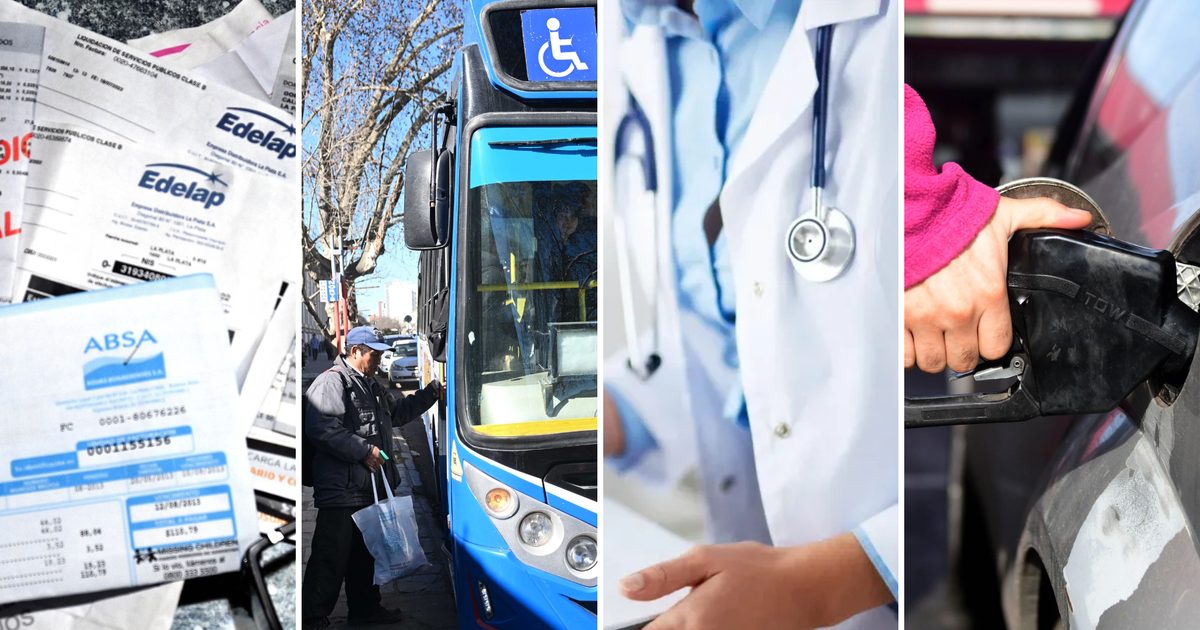 Octubre trae aumentos en alquileres, micros y prepagas