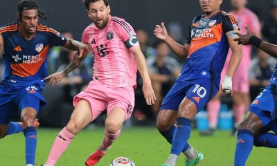 Lionel Messi juega con Inter Miami contra Cincinnati en la MLS