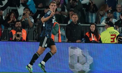 Nicolás Paz anotó gol consecutivo con Argentina ante Burkina Faso