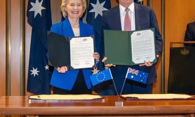 Australia refuerza lazos con la Unión Europea en Oceanía