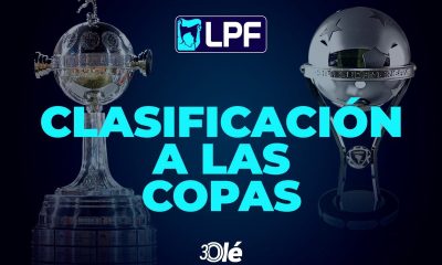 Tabla anual: posiciones y clasificación Copas internacionales