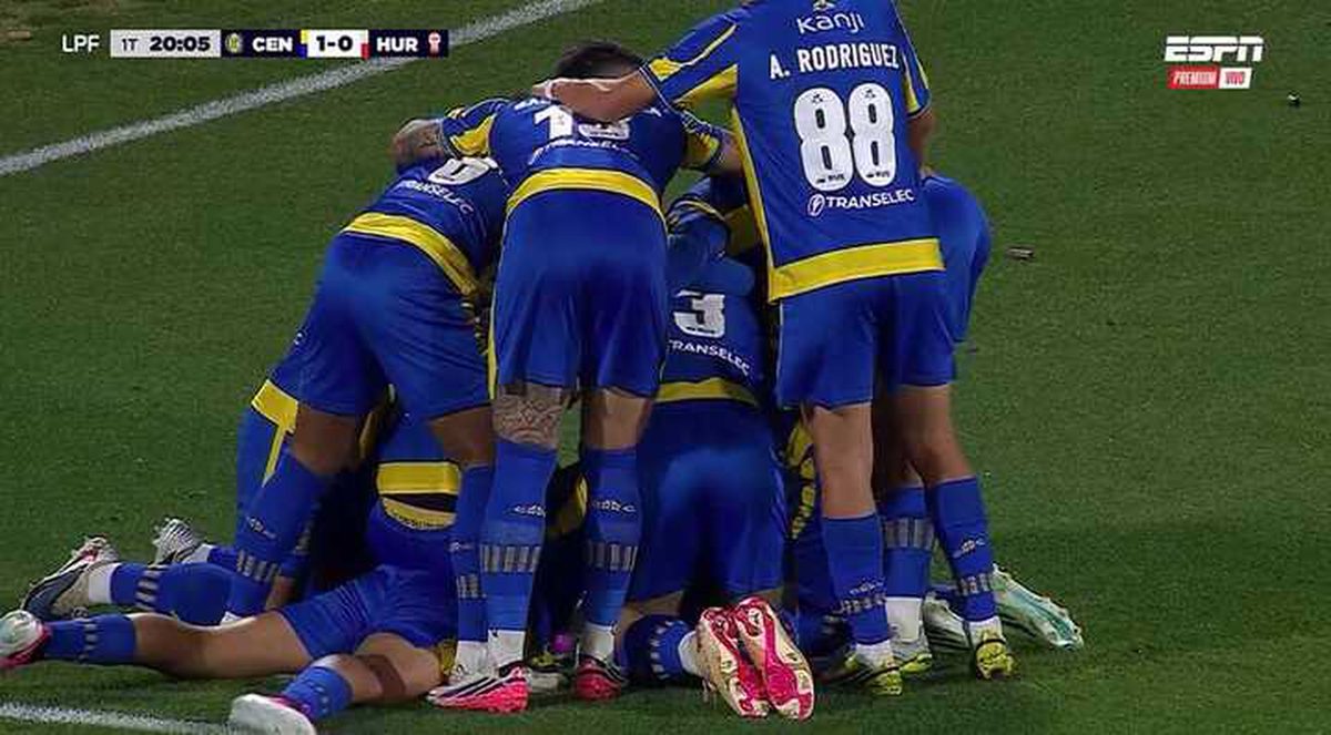 Rosario Central venció 2-0 a Huracán en el Torneo Clausura