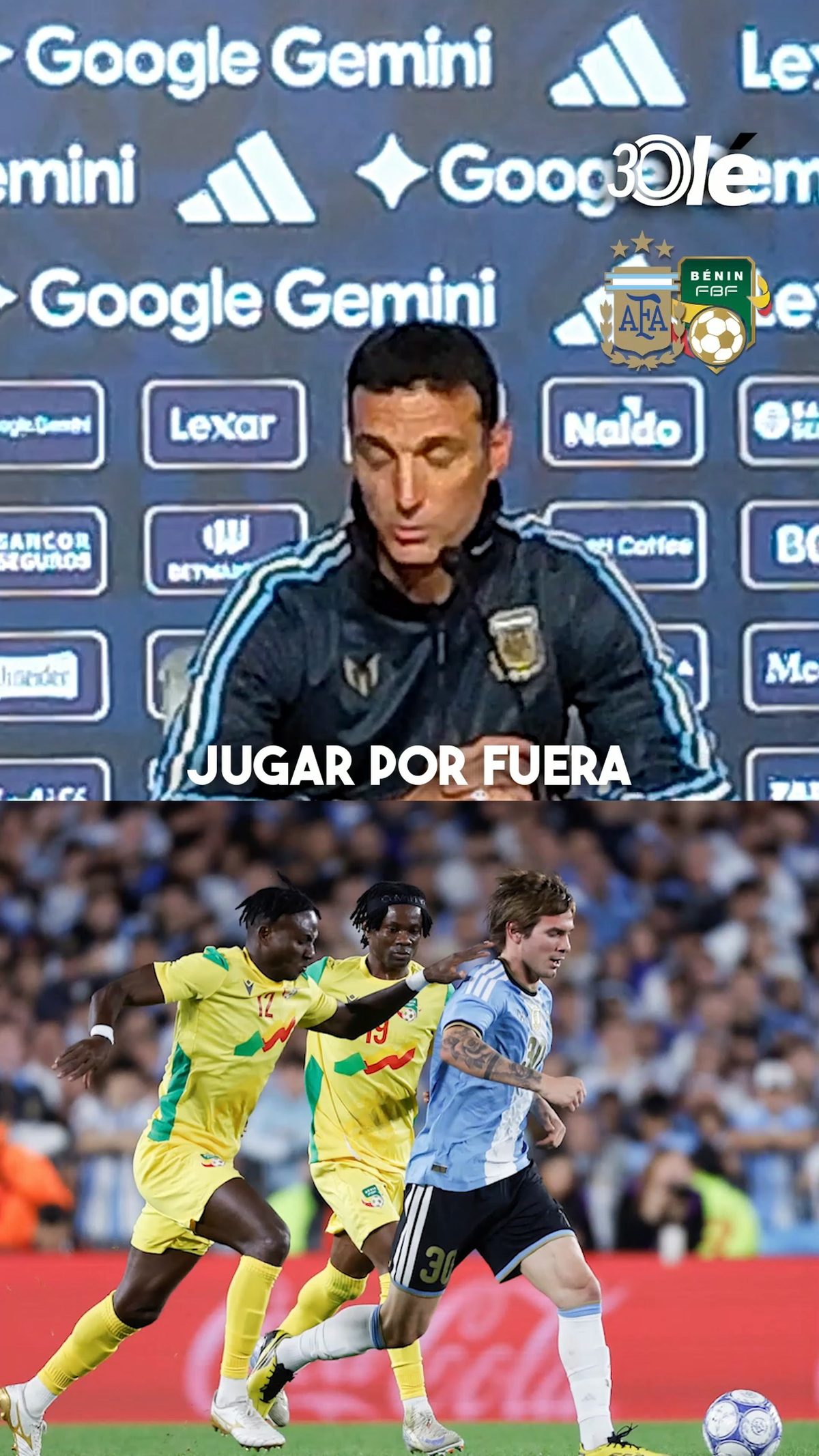 Scaloni: los chicos nuevos dan frescura a la selección argentina