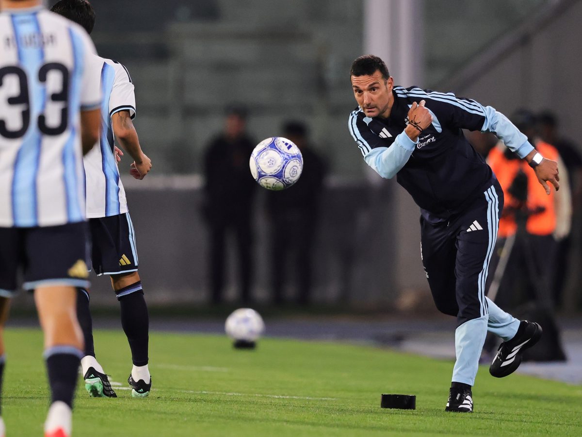 Scaloni analiza goleada de Argentina 4-0 ante Bolivia